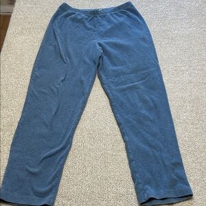 Lands' End Women's Blue Lounge Pants Size M 10-12